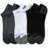 imageCalvin Klein Mens No Show Socks  6 Pack Soft Cotton Blend Cushioned Athletic Low Cut Socks for Men for Sports and RunningBlack Multi