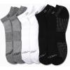 imageCalvin Klein Mens No Show Socks  6 Pack Soft Cotton Blend Cushioned Athletic Low Cut Socks for Men for Sports and RunningBlackWhite Multi