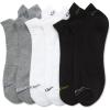 imageCalvin Klein Mens No Show Socks  6 Pack Soft Cotton Blend Cushioned Athletic Low Cut Socks for Men for Sports and RunningBlackWhiteGrey Tab