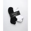 imageCalvin Klein Mens No Show Socks  6 Pack Soft Cotton Blend Cushioned Athletic Low Cut Socks for Men for Sports and RunningBlackWhiteGrey Tab