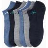 imageCalvin Klein Mens No Show Socks  6 Pack Soft Cotton Blend Cushioned Athletic Low Cut Socks for Men for Sports and RunningBlue Assorted