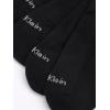 imageCalvin Klein Mens No Show Socks  6 Pack Soft Cotton Blend Cushioned Athletic Low Cut Socks for Men for Sports and RunningClassic Black