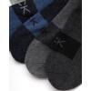 imageCalvin Klein Mens No Show Socks  6 Pack Soft Cotton Blend Cushioned Athletic Low Cut Socks for Men for Sports and RunningGrey Assorted