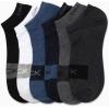 imageCalvin Klein Mens No Show Socks  6 Pack Soft Cotton Blend Cushioned Athletic Low Cut Socks for Men for Sports and RunningGrey Assorted