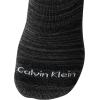 imageCalvin Klein Mens No Show Socks  6 Pack Soft Cotton Blend Cushioned Athletic Low Cut Socks for Men for Sports and RunningGrey Stripes