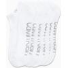 imageCalvin Klein Mens No Show Socks  6 Pack Soft Cotton Blend Cushioned Athletic Low Cut Socks for Men for Sports and RunningTrue White