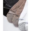 imageCalvin Klein Mens No Show Socks  6 Pack Soft Cotton Blend Cushioned Athletic Low Cut Socks for Men for Sports and RunningWhite Assorted Ck
