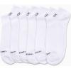 imageCalvin Klein Mens No Show Socks  6 Pack Soft Cotton Blend Cushioned Athletic Low Cut Socks for Men for Sports and RunningWhite Logo