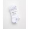 imageCalvin Klein Mens No Show Socks  6 Pack Soft Cotton Blend Cushioned Athletic Low Cut Socks for Men for Sports and RunningWhite Logo