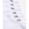 imageCalvin Klein Mens No Show Socks  6 Pack Soft Cotton Blend Cushioned Athletic Low Cut Socks for Men for Sports and RunningWhite Logo