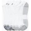 imageCalvin Klein Mens No Show Socks  6 Pack Soft Cotton Blend Cushioned Athletic Low Cut Socks for Men for Sports and RunningWhiteGrey