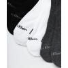 imageCalvin Klein Mens No Show Socks  6 Pack Soft Cotton Blend Cushioned Athletic Low Cut Socks for Men for Sports and RunningWhiteGrey Assorted