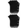 imageCalvin Klein Mens Quarter Socks  12 Pack Breathable Soft Cushioned Quarter Cut Athletic Ankle Socks for MenBlackGrey