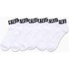 imageCalvin Klein Mens Quarter Socks  12 Pack Breathable Soft Cushioned Quarter Cut Athletic Ankle Socks for MenWhite Logo