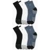 imageCalvin Klein Mens Quarter Socks  12 Pack Soft Cushioned Breathable High Quarter Athletic Socks for Men with Arch SupportDenim Multi