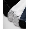 imageCalvin Klein Mens Quarter Socks  12 Pack Soft Cushioned Breathable High Quarter Athletic Socks for Men with Arch SupportDenim Multi