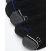imageCalvin Klein Mens Quarter Socks  6 Pack Breathable Cushion Athletic Quarter Length Ankle Socks for Men for Running amp WorkoutBlack Assorted