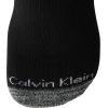 imageCalvin Klein Mens Quarter Socks  6 Pack Breathable Cushion Athletic Quarter Length Ankle Socks for Men for Running amp WorkoutBlackWhiteGrey