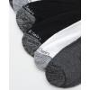 imageCalvin Klein Mens Quarter Socks  6 Pack Breathable Cushion Athletic Quarter Length Ankle Socks for Men for Running amp WorkoutBlackWhiteGrey