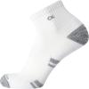 imageCalvin Klein Mens Quarter Socks  6 Pack Breathable Cushion Athletic Quarter Length Ankle Socks for Men for Running amp WorkoutWhiteGrey