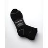 imageCalvin Klein Mens Quarter Socks  6 Pack Performance Cushioned High Quarter Cut Athletic Socks for Men With Arch SupportAll Black