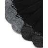 imageCalvin Klein Mens Quarter Socks  6 Pack Performance Cushioned High Quarter Cut Athletic Socks for Men With Arch SupportBlack