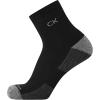 imageCalvin Klein Mens Quarter Socks  6 Pack Performance Cushioned High Quarter Cut Athletic Socks for Men With Arch SupportBlack