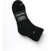 imageCalvin Klein Mens Quarter Socks  6 Pack Performance Cushioned High Quarter Cut Athletic Socks for Men With Arch SupportBlack Logo