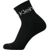imageCalvin Klein Mens Quarter Socks  6 Pack Performance Cushioned High Quarter Cut Athletic Socks for Men With Arch SupportBlack Logo