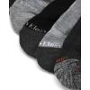 imageCalvin Klein Mens Quarter Socks  6 Pack Performance Cushioned High Quarter Cut Athletic Socks for Men With Arch SupportBlackGrey Assorted