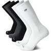 imageCalvin Klein Mens Crew Socks 5PackWhiteGreyBlack