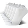 imageCalvin Klein Mens No Show Socks  6 Pack Performance Cushioned Low Cut Tab Athletic Socks for Sneakers amp Loafers Size 712White