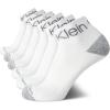 imageCalvin Klein Mens Quarter Socks  6 Pack Breathable Cushion Athletic Quarter Length Ankle Socks for Men for Running amp WorkoutWhite Assorted